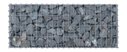 Gabion 100 cm x 40 cm x 30 cm (L x H x P), mailles 5 cm x 10 cm, spirale