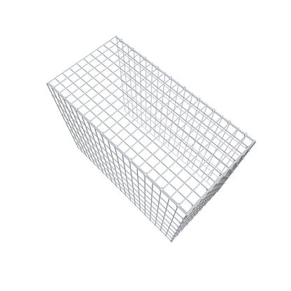 Gabião Tipo 4 100 cm x 80 cm x 50 cm (C x A x P), malhagem 5 cm x 10 cm, anel C