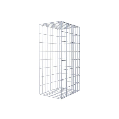 Anbaugabione Typ 2 80 cm x 40 cm x 30 cm, Maschenweite 5 cm x 10 cm, C-Ring