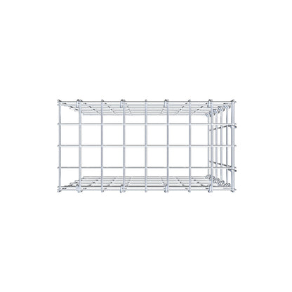 Gabião Tipo 4 50 cm x 40 cm x 20 cm (C x A x P), malhagem 5 cm x 10 cm, anel C