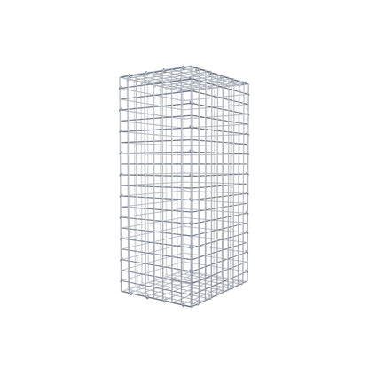 Gabião 100 cm x 50 cm x 40 cm (C x A x P), malhagem 5 cm x 5 cm, anel C