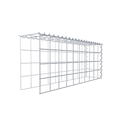 Anbaugabione Typ 4 100 cm x 40 cm x 20 cm (L x H x T), Maschenweite 10 cm x 10 cm, Spirale