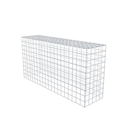 Anbaugabione Typ 3 200 cm x 100 cm x 50 cm (L x H x T), Maschenweite 10 cm x 10 cm, C-Ring