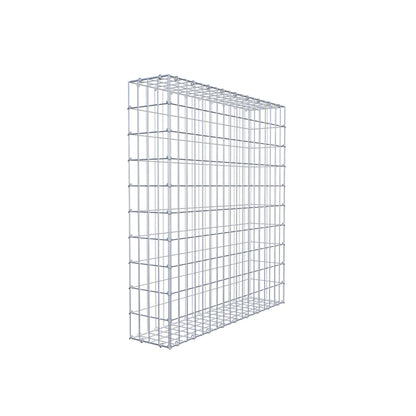 Gabião 100 cm x 90 cm x 20 cm (C x A x P), malhagem 5 cm x 10 cm, anel C