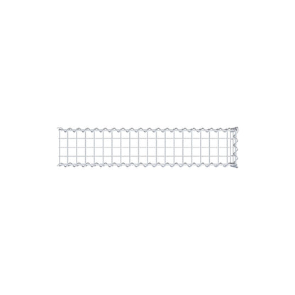 Gabião tipo 4 100 cm x 20 cm x 20 cm (C x A x P), malhagem 5 cm x 10 cm, espiral