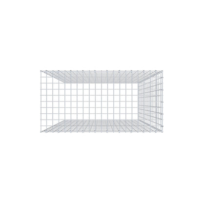 Gabião Tipo 4 200 cm x 100 cm x 50 cm (C x A x P), malhagem 5 cm x 10 cm, anel C