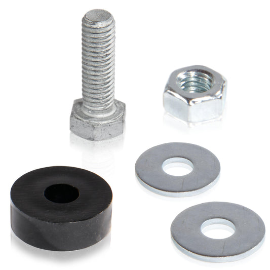 Conjunto de 2 grampos com suportes de cerca 5 x 5 suportes de cerca Gabião, alumínio
