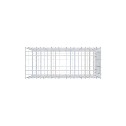 Anbaugabione Typ 2 100 cm x 70 cm x 40 cm, Maschenweite 5 cm x 10 cm, C-Ring