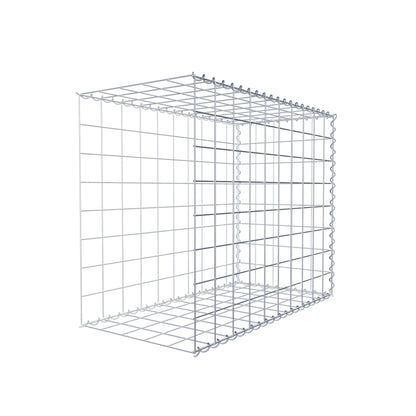 Gabião tipo 2 100 cm x 80 cm x 50 cm (C x A x P), malhagem 10 cm x 10 cm, espiral