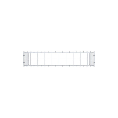 Fourche rapportée type 3 100 cm x 50 cm x 20 cm (L x H x P), mailles 10 cm x 10 cm, anneau C