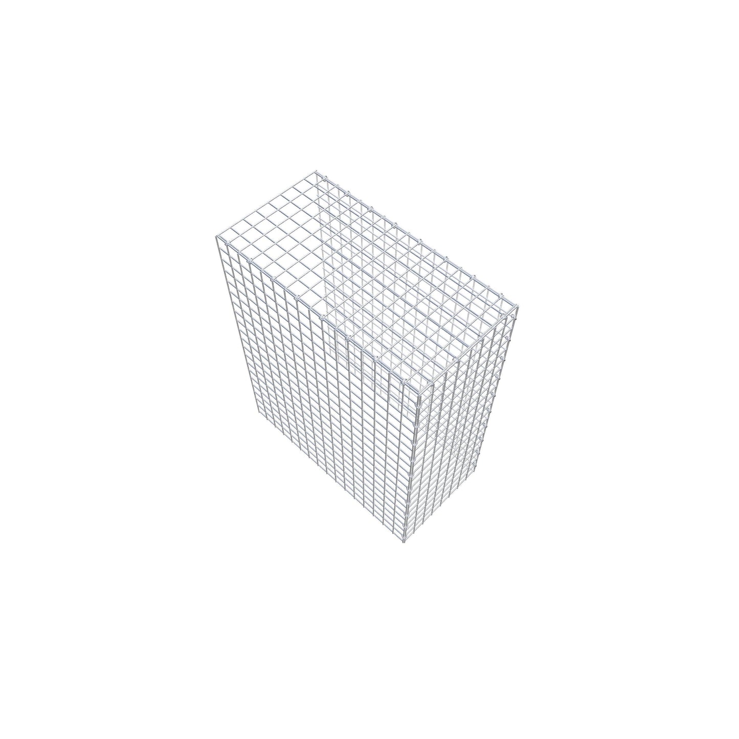 Gabião Tipo 4 100 cm x 80 cm x 40 cm (C x A x P), malhagem 5 cm x 5 cm, anel C