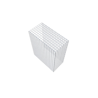 Gabião Tipo 4 100 cm x 80 cm x 40 cm (C x A x P), malhagem 5 cm x 5 cm, anel C