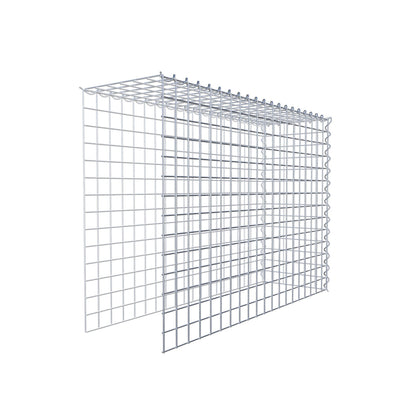 Gabbione aggiuntivo tipo 4 100 cm x 70 cm x 30 cm (L x H x P), dimensione maglia 5 cm x 5 cm, a spirale