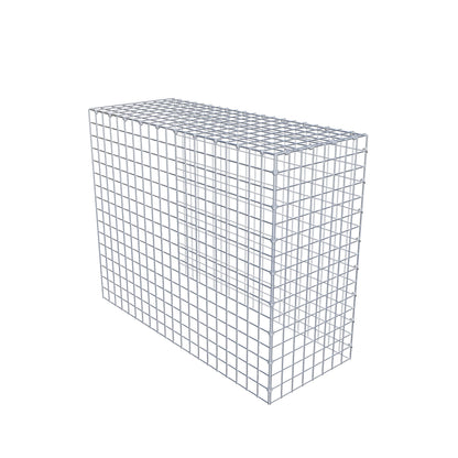 Gabião Tipo 4 100 cm x 80 cm x 40 cm (C x A x P), malhagem 5 cm x 5 cm, anel C
