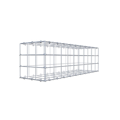 Gabion 100 cm x 30 cm x 30 cm (L x H x D), mesh size 10 cm x 10 cm, C-ring