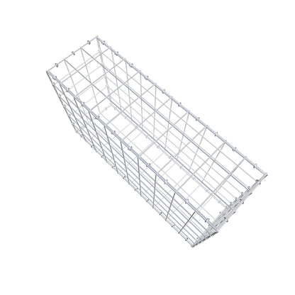 Gabion 100 cm x 60 cm x 30 cm (L x H x D), maskestørrelse 10 cm x 10 cm, C-ring