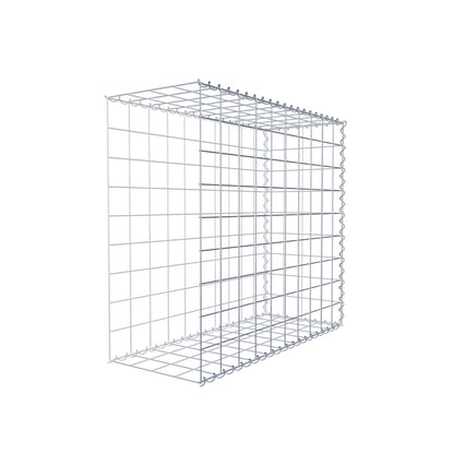 Extra gabion typ 2 100 cm x 90 cm x 40 cm (L x H x D), maskstorlek 10 cm x 10 cm, spiral
