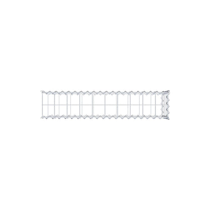 Gabião tipo 2 100 cm x 30 cm x 20 cm (C x A x P), malhagem 10 cm x 10 cm, espiral
