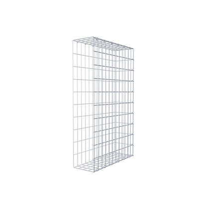 Anbaugabione Typ 2 100 cm x 60 cm x 20 cm, Maschenweite 5 cm x 10 cm, C-Ring