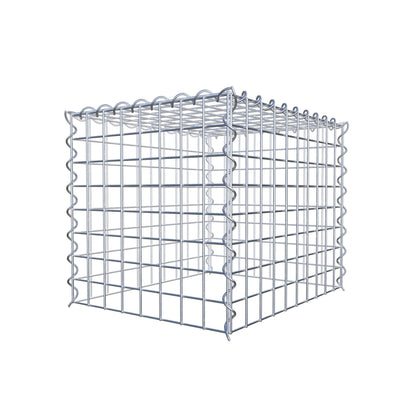 Extra gabion typ 3 50 cm x 40 cm x 40 cm (L x H x D), maskstorlek 5 cm x 5 cm, spiral
