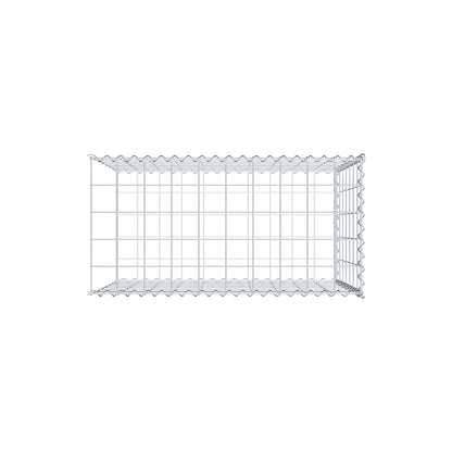 Gabião tipo 2 100 cm x 70 cm x 50 cm (C x A x P), malhagem 10 cm x 10 cm, espiral