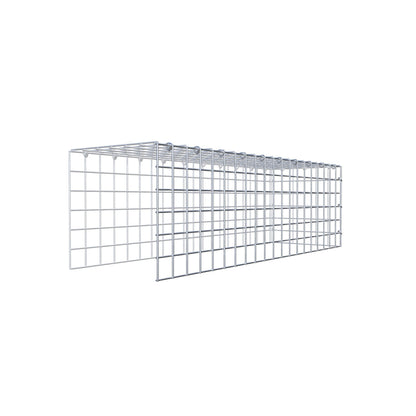 Gabião Tipo 4 100 cm x 30 cm x 30 cm (C x A x P), malhagem 5 cm x 5 cm, anel C