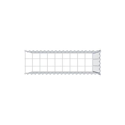 Gabião Tipo 4 100 cm x 70 cm x 30 cm (C x A x P), malhagem 10 cm x 10 cm, espiral