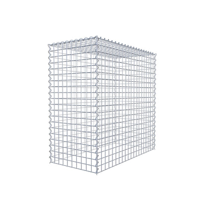 Gabião Tipo 3 100 cm x 100 cm x 50 cm (C x A x P), malhagem 5 cm x 5 cm, espiral
