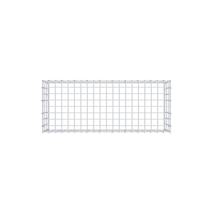 Fourche rapportée type 3 100 cm x 30 cm x 40 cm (L x H x P), mailles 5 cm x 10 cm, anneau C