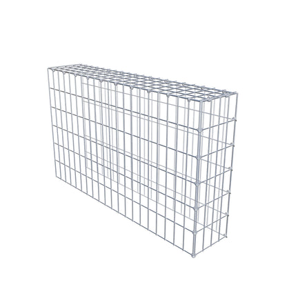 Fourche rapportée type 4 100 cm x 60 cm x 20 cm (L x H x P), mailles 5 cm x 10 cm, anneau C