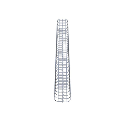 Gabionensäule eckig 17 cm x 17 cm, 160 cm Höhe, MW 5 cm x 5 cm