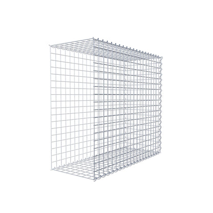 Gabião tipo 2 100 cm x 90 cm x 40 cm (C x A x P), malhagem 5 cm x 5 cm, espiral