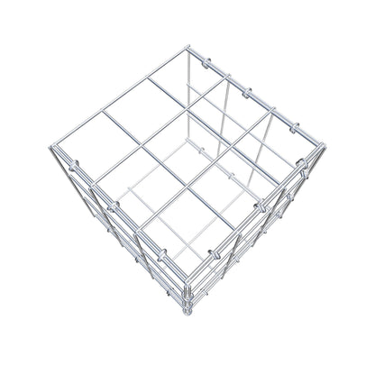 Add-on schanskorf type 2 30 cm x 30 cm x 30 cm (L x H x D), maaswijdte 10 cm x 10 cm, C-ring