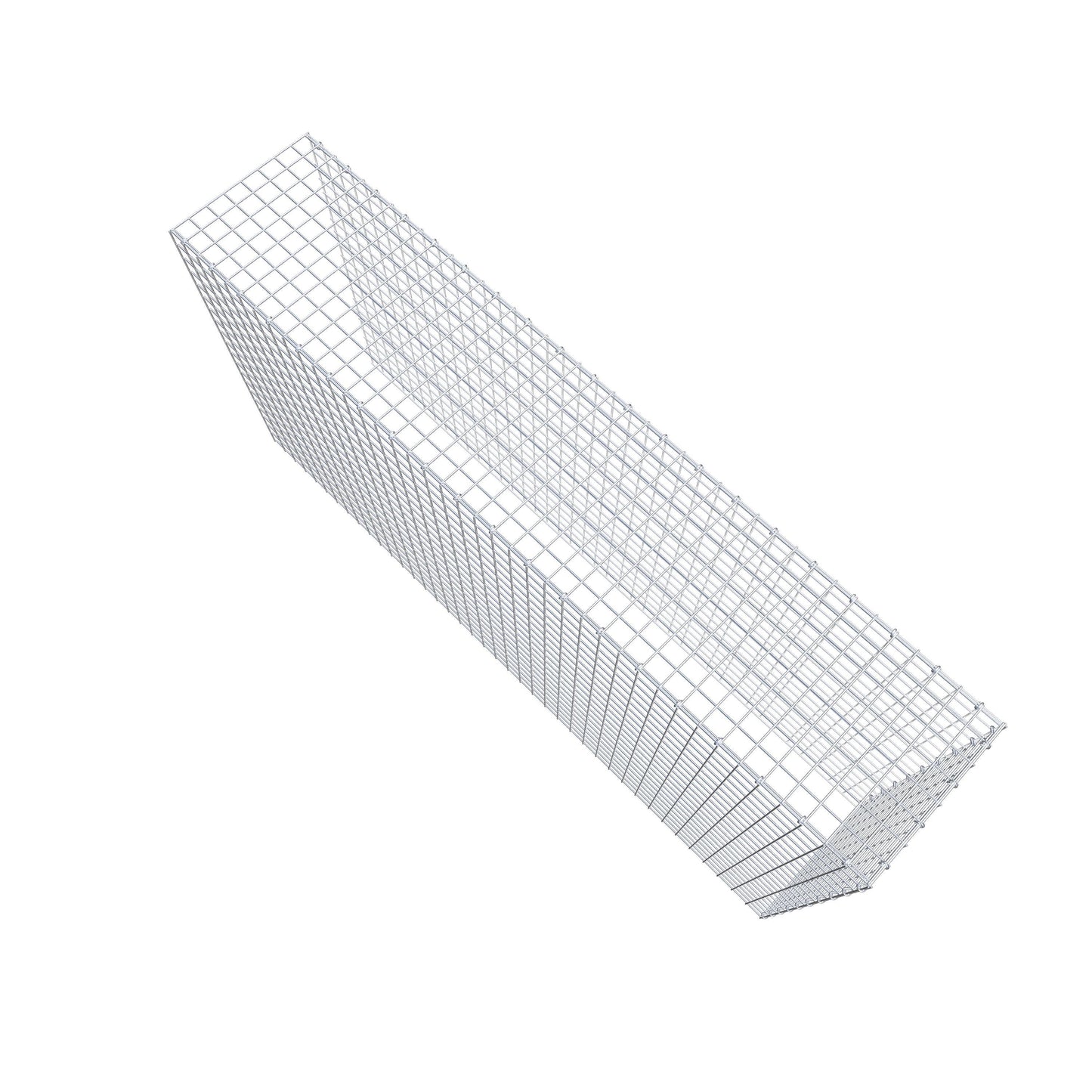 Fourche rapportée type 4 200 cm x 100 cm x 40 cm (L x H x P), mailles 5 cm x 5 cm, anneau C