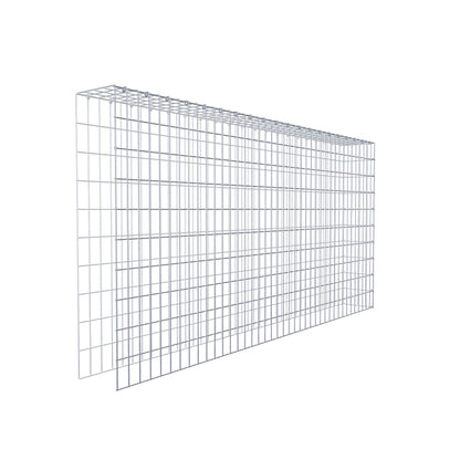 Gabião Tipo 4 200 cm x 100 cm x 20 cm (C x A x P), malhagem 5 cm x 10 cm, anel C
