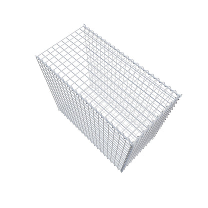 Anbaugabione Typ 2 100 cm x 90 cm x 50 cm (L x H x T), Maschenweite 5 cm x 5 cm, Spirale