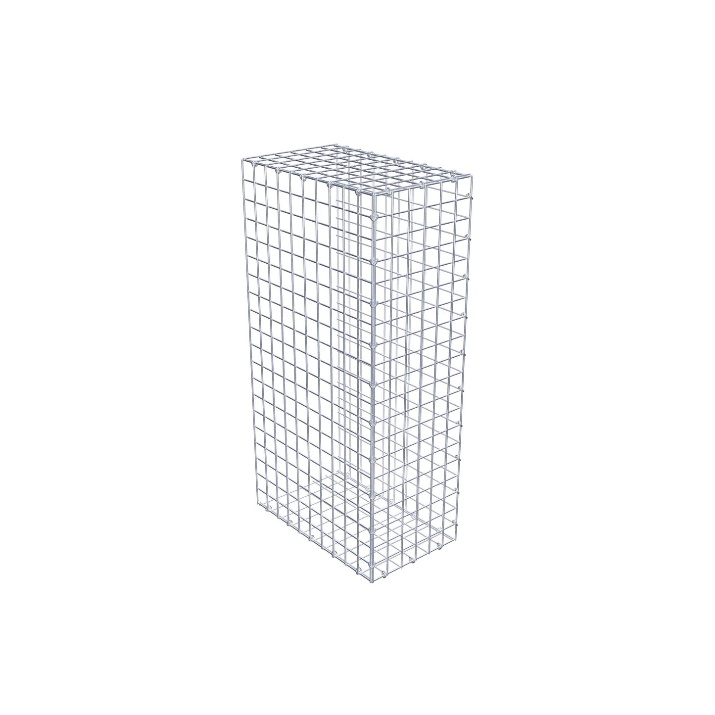 Fourche rapportée type 2 100 cm x 50 cm x 30 cm (L x H x P), mailles 5 cm x 5 cm, anneau C