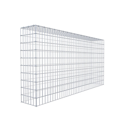 Fourche rapportée type 3 200 cm x 100 cm x 30 cm (L x H x P), mailles 5 cm x 10 cm, anneau en C