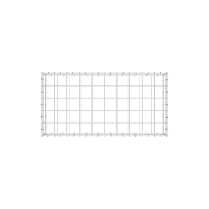 Gabião 100 cm x 20 cm x 50 cm (C x A x P), malhagem 10 cm x 10 cm, anel C