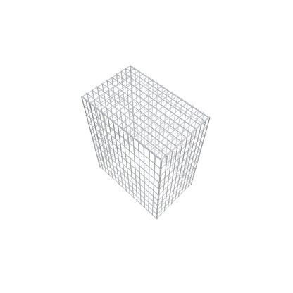 Gabbione aggiuntivo di tipo 3 100 cm x 80 cm x 50 cm (L x H x P), maglia 5 cm x 10 cm, anello a C