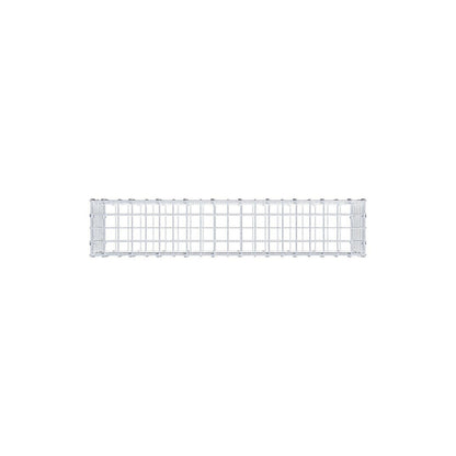 Gabion 100 cm x 30 cm x 20 cm (L x H x D), maskstorlek 5 x 5 cm, spiralring