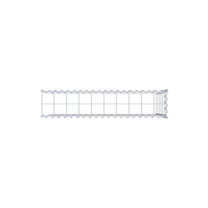 Anbaugabione Typ 4 100 cm x 60 cm x 20 cm (L x H x T), Maschenweite 10 cm x 10 cm, Spirale