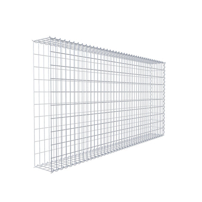 Gabião tipo 2 200 cm x 100 cm x 20 cm (C x A x P), malhagem 5 cm x 10 cm, espiral