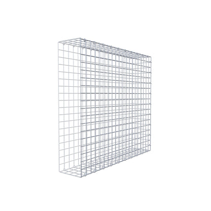 Gavión complementario de tipo 2 100 cm x 90 cm x 20 cm (L x A x P), malla 5 cm x 5 cm, anillo en C