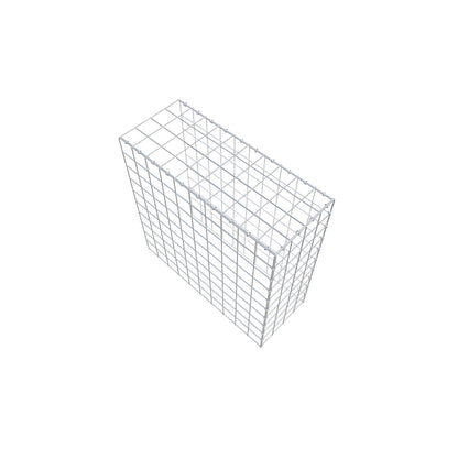 Gabião Tipo 4 100 cm x 100 cm x 40 cm (C x A x P), malhagem 10 cm x 10 cm, anel C