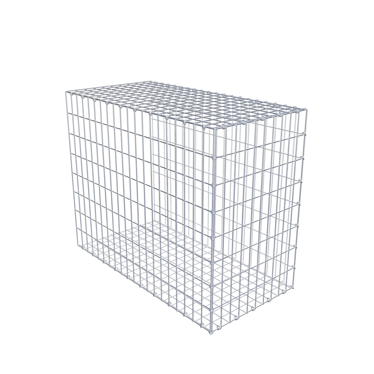 Pila adicional tipo 2 100 cm x 80 cm x 50 cm, malla 5 cm x 10 cm, anillo en C