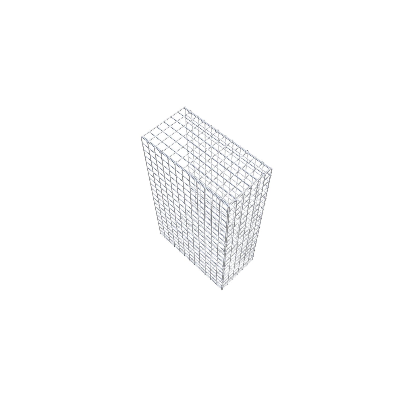 Extra gabion typ 2 100 cm x 60 cm x 30 cm (L x H x D), maskstorlek 5 cm x 5 cm, C-ring