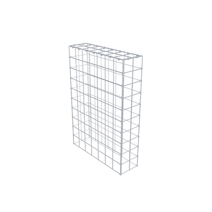 Monteret gabion type 3 100 cm x 70 cm x 20 cm (L x H x D), maskestørrelse 10 cm x 10 cm, C-ring