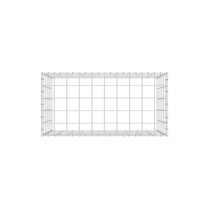 Gabbione aggiuntivo di tipo 3 100 cm x 60 cm x 50 cm (L x A x P), maglia 10 cm x 10 cm, anello a C