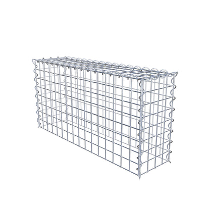 Gavión complementario tipo 3 80 cm x 40 cm x 20 cm (L x A x P), malla 5 cm x 5 cm, espiral